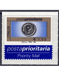 ITALIA 2004 Posta Prioritaria € 1,00 MNH**