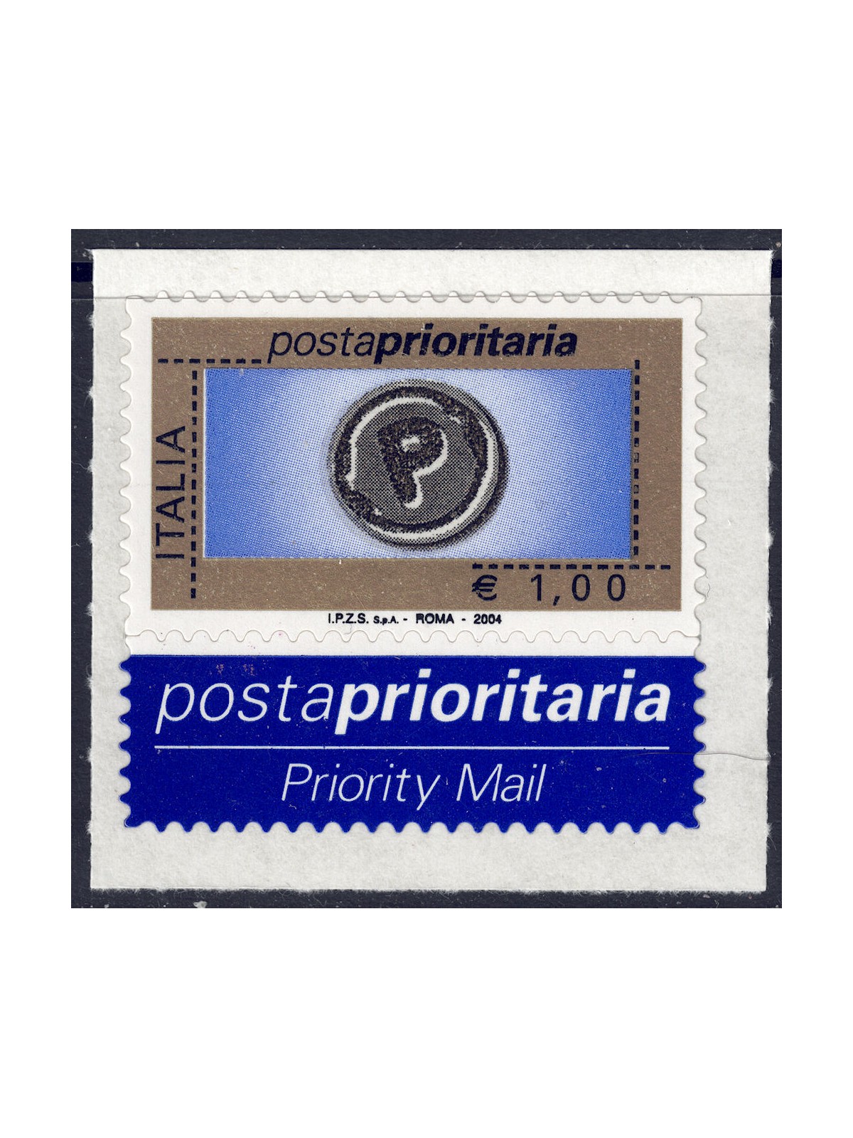 ITALY 2004 Priority Mail € 1.00 MNH**