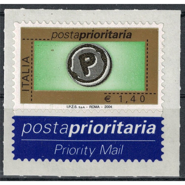 ITALIA 2004 Posta prioritaria € 1,40 (A) MNH**