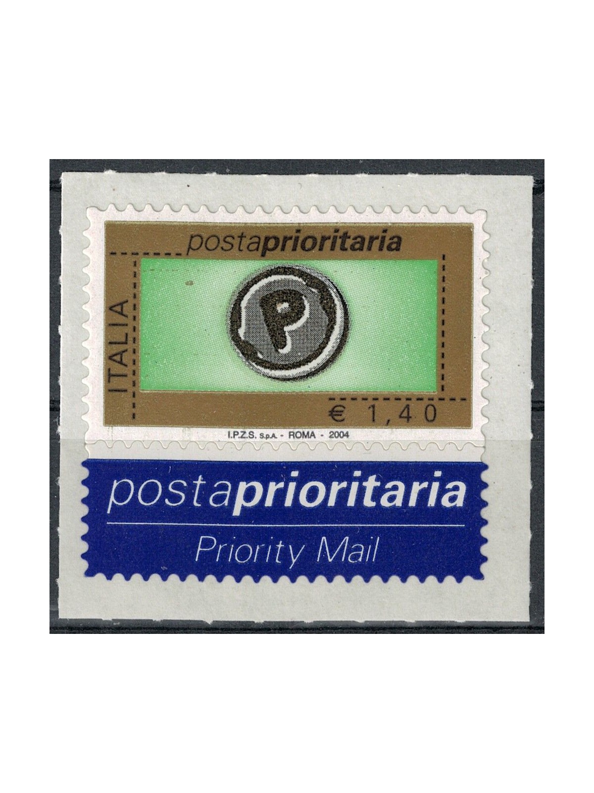 ITALIA 2004 Posta prioritaria € 1,40 (A) MNH**