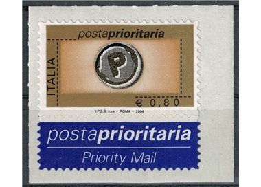 ITALY 2004 Priority Mail € 0.80 A MNH**