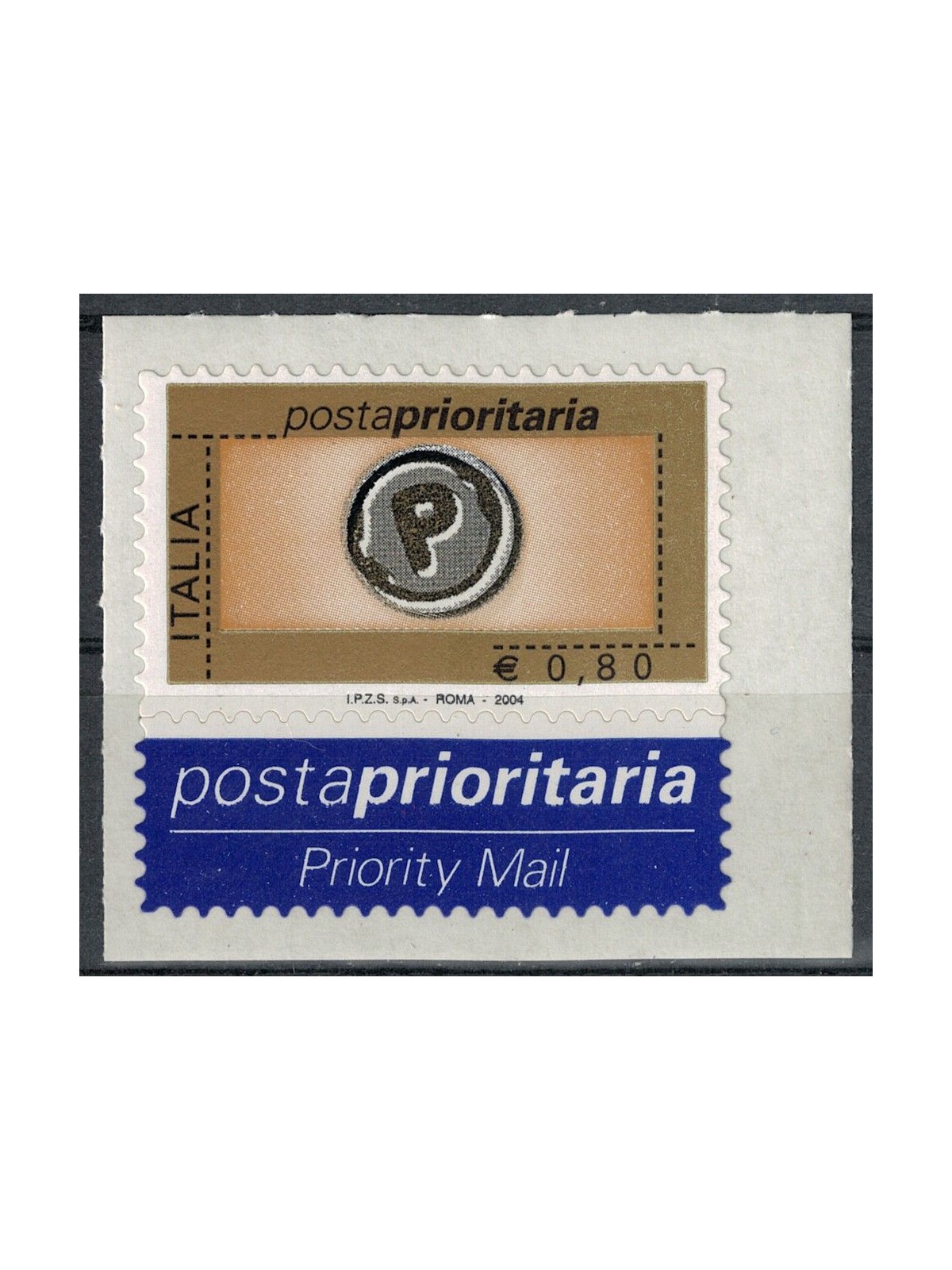 ITALIA 2004 Posta Prioritaria € 0,80 A MNH**