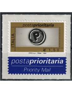 ITALY 2004 Priority Mail €1.50 MNH**