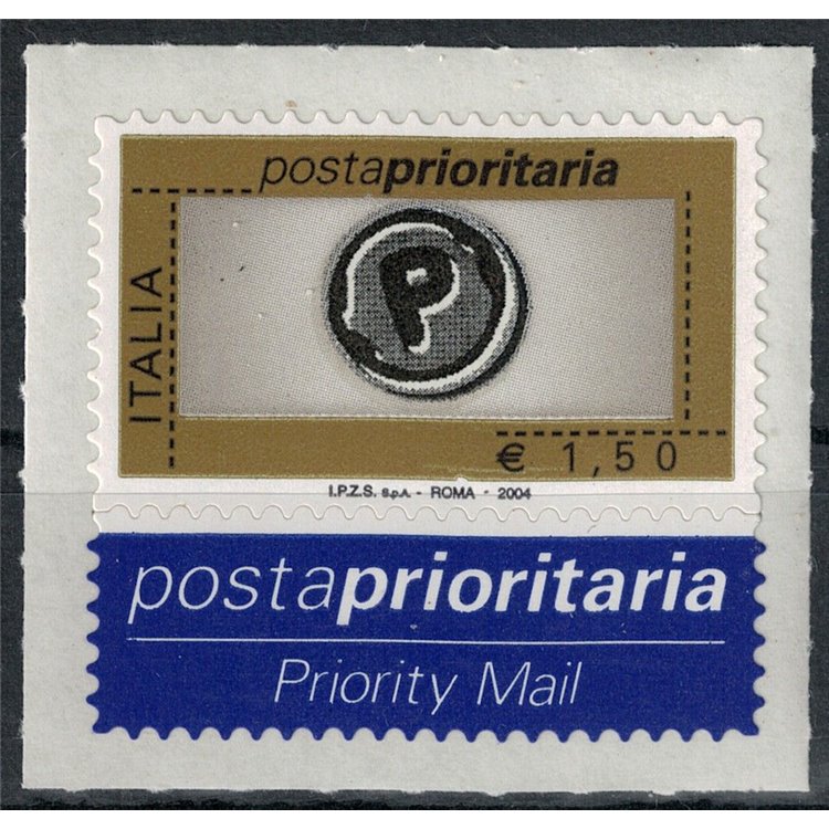 ITALY 2004 Priority Mail €1.50 MNH**
