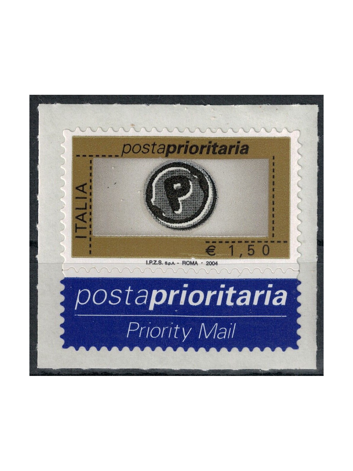 ITALIA 2004 Posta prioritaria € 1,50 MNH**