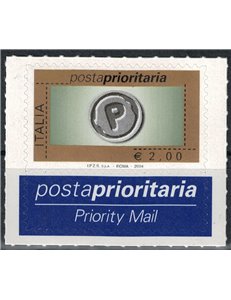ITALY 2004 Priority Mail €2.00 MNH**