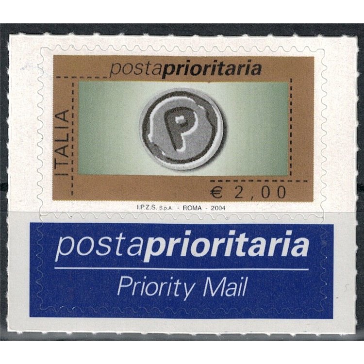 ITALY 2004 Priority Mail €2.00 MNH**