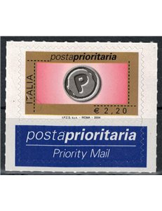 ITALIA 2004 Posta prioritaria € 2,20 MNH**