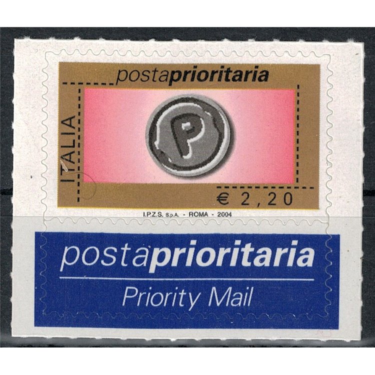 ITALIA 2004 Posta prioritaria € 2,20 MNH**
