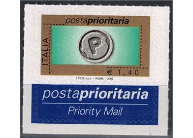 ITALY 2006 Priority Mail €1.40 MNH**