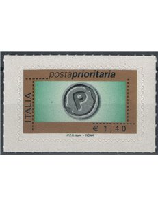 ITALIA 2007 Posta prioritaria € 1,40 MNH**