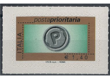 ITALY 2007 Priority mail € 1.40 MNH**