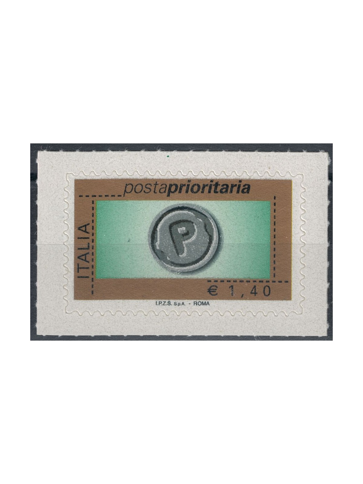 ITALY 2007 Priority mail € 1.40 MNH**