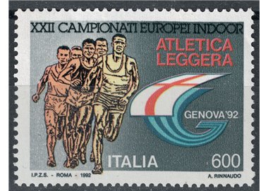 ITALIA 1992 Atletica leggera MNH**