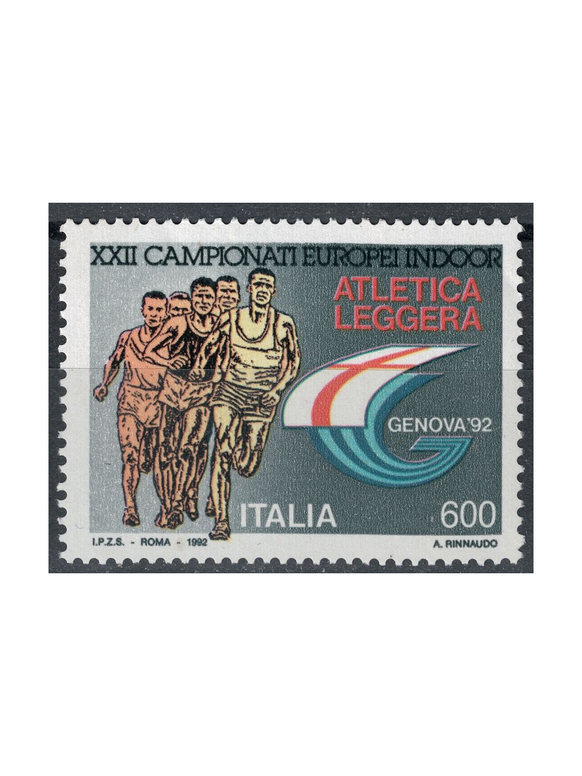 ITALIA 1992 Atletica leggera MNH**
