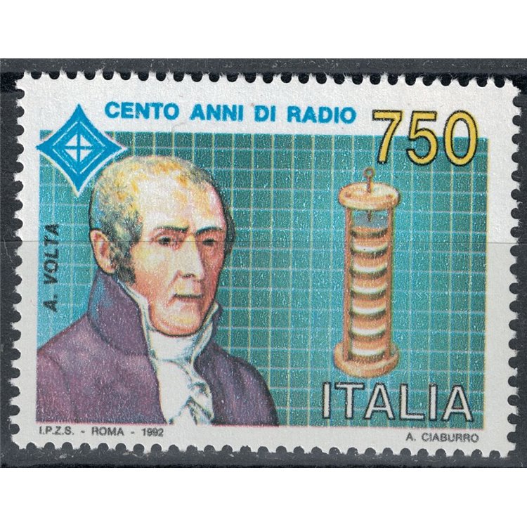 ITALY 1992 Centenary of Radio MNH**