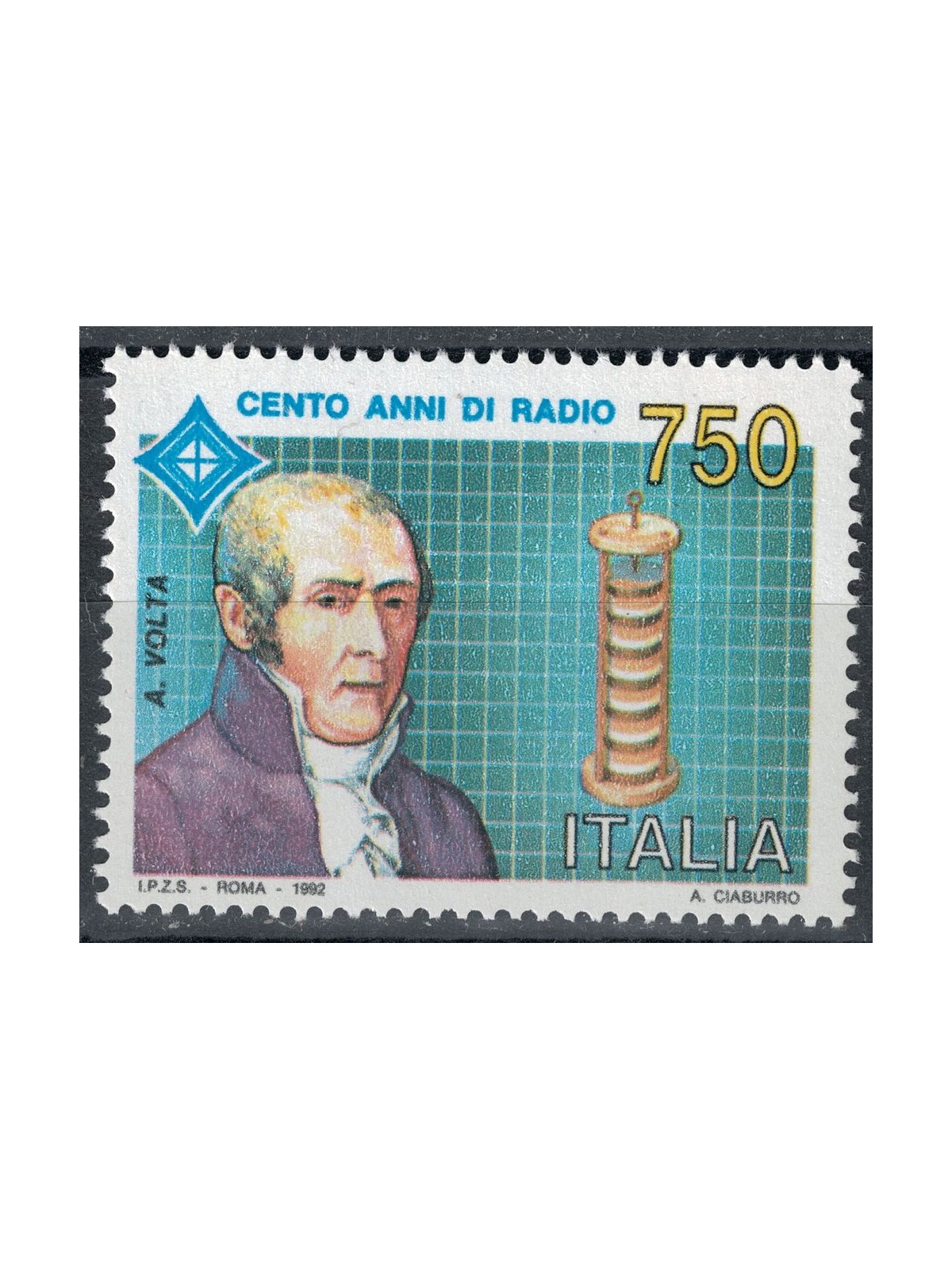 ITALY 1992 Centenary of Radio MNH**