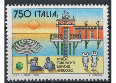 ITALY 1992 Viareggio beach resorts MNH**