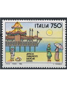 ITALIA 1992 Stabilimenti balneari Rimini MNH**