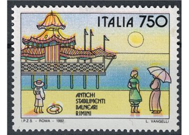 ITALIA 1992 Stabilimenti balneari Rimini MNH**