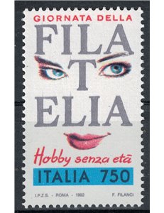 ITALY 1992 Philately Day MNH**