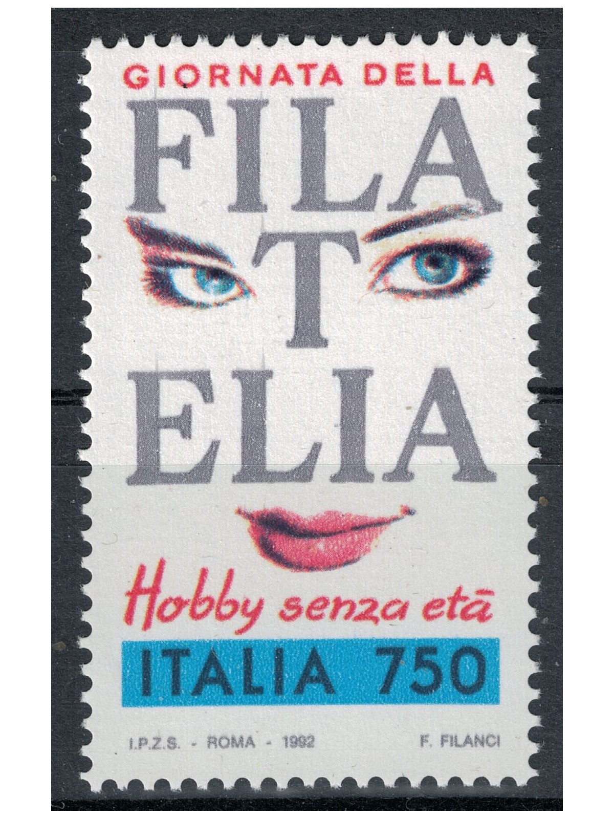 ITALY 1992 Philately Day MNH**