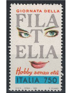 ITALIA 1992 Giornata della filatelia (da LB) MNH**