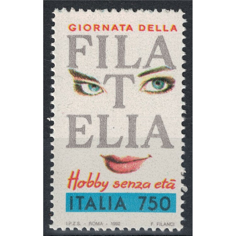 ITALY 1992 Philately Day (from booklet) MNH**