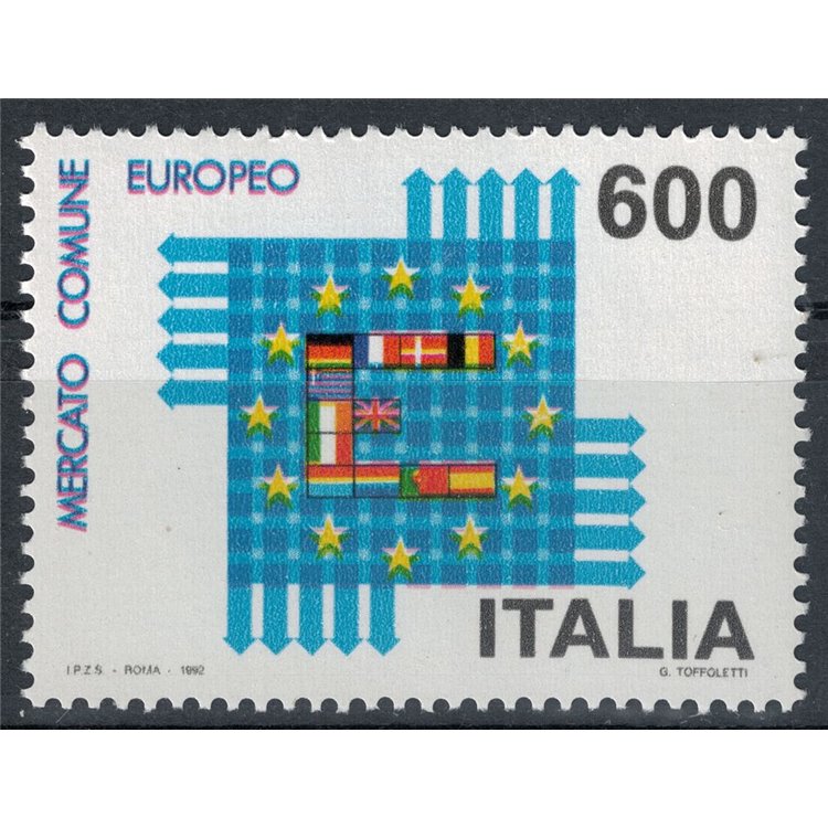 ITALY 1992 European Single Market MNH**