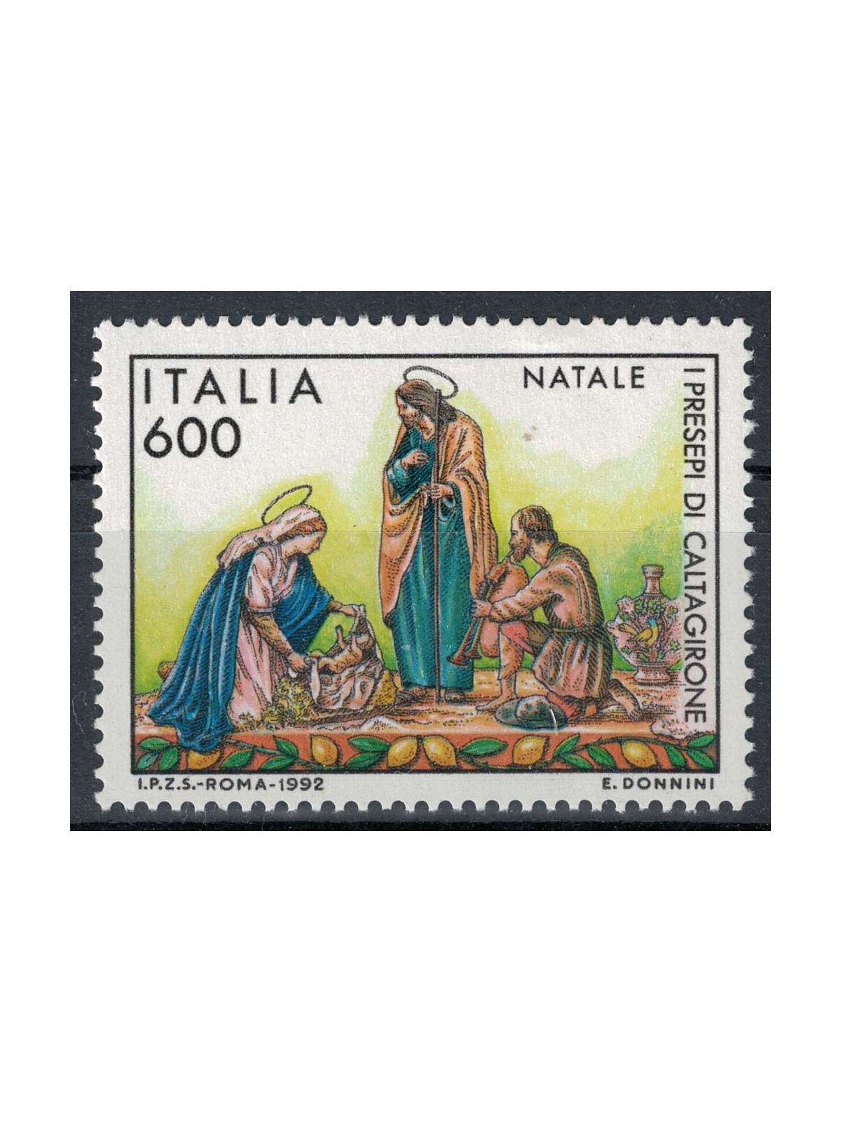 ITALIA 1992 Natale MNH**