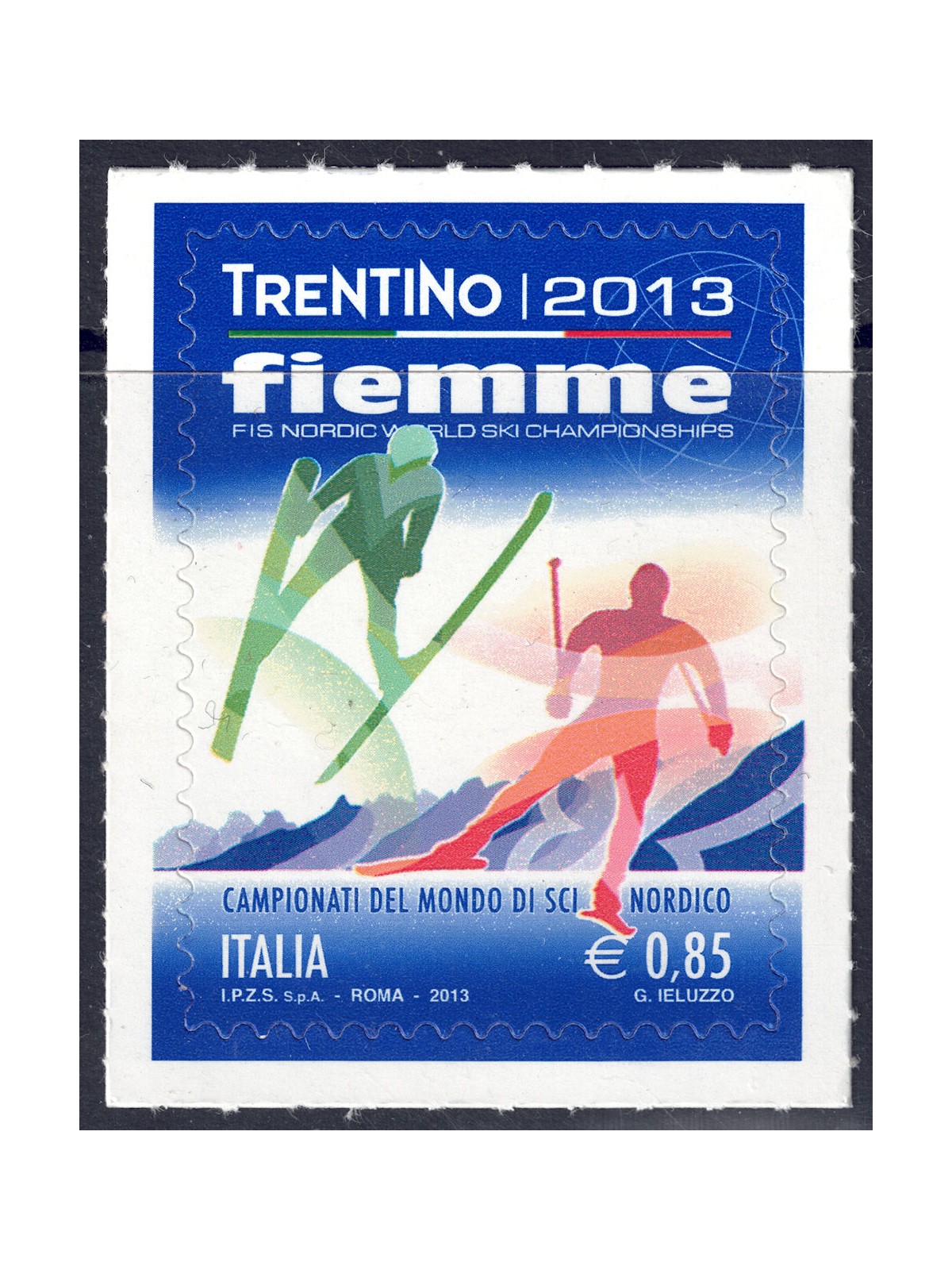 ITALIA 2013 Sci nordico, Val di Fiemme MNH**