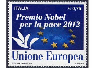 ITALY 2012 Nobel Prize MNH**