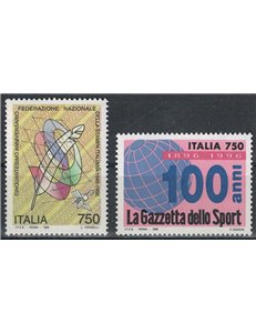 ITALIA 1996 Stampa e gazzetta 2v MNH**