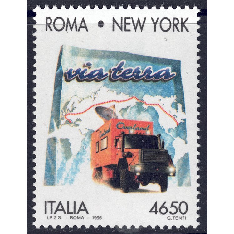 ITALY 1996 Italy-USA Crossing MNH**