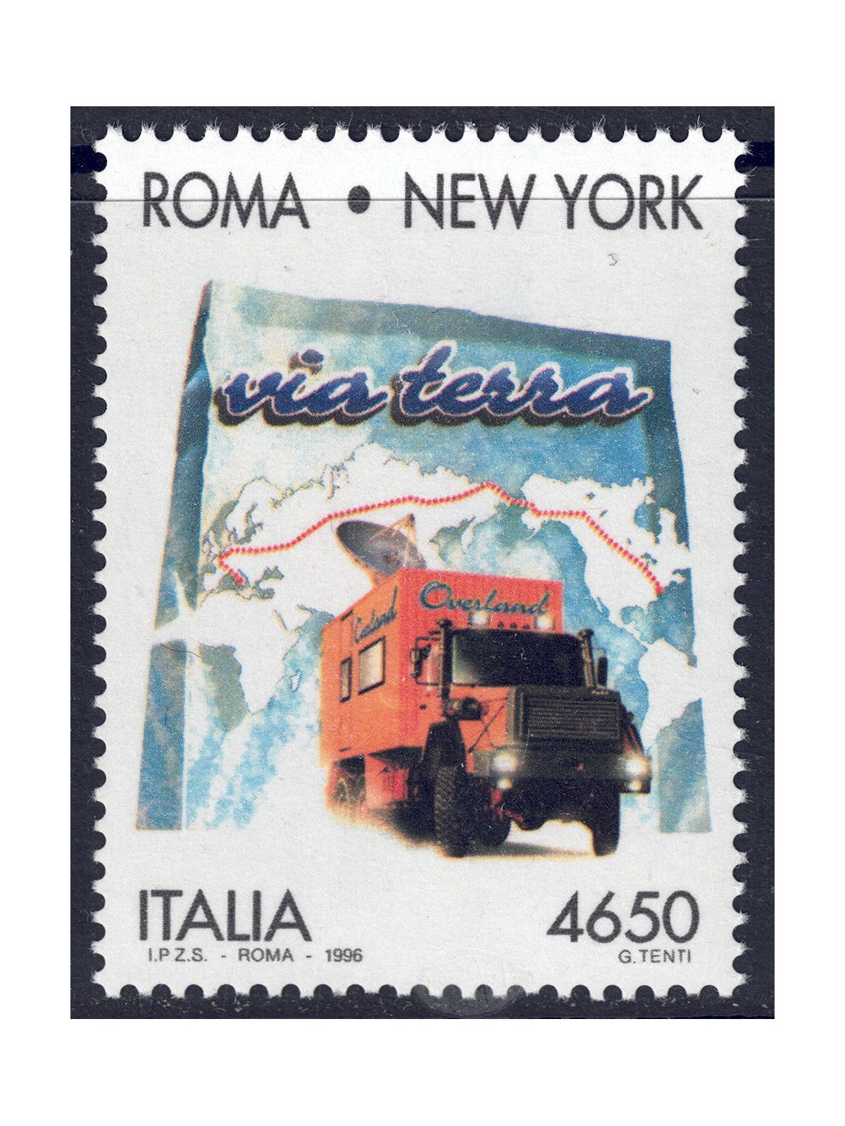 ITALY 1996 Italy-USA Crossing MNH**