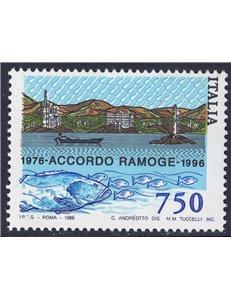 ITALY 1996 RAMOGE Agreement MNH**