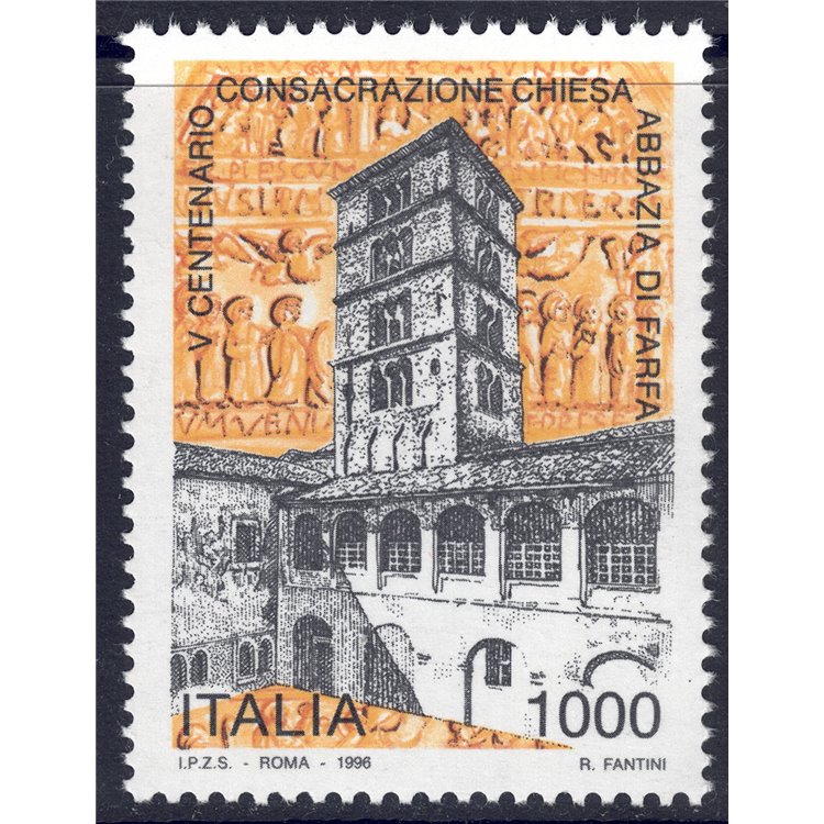 ITALIA 1996 Abbazia di Farfa MNH**