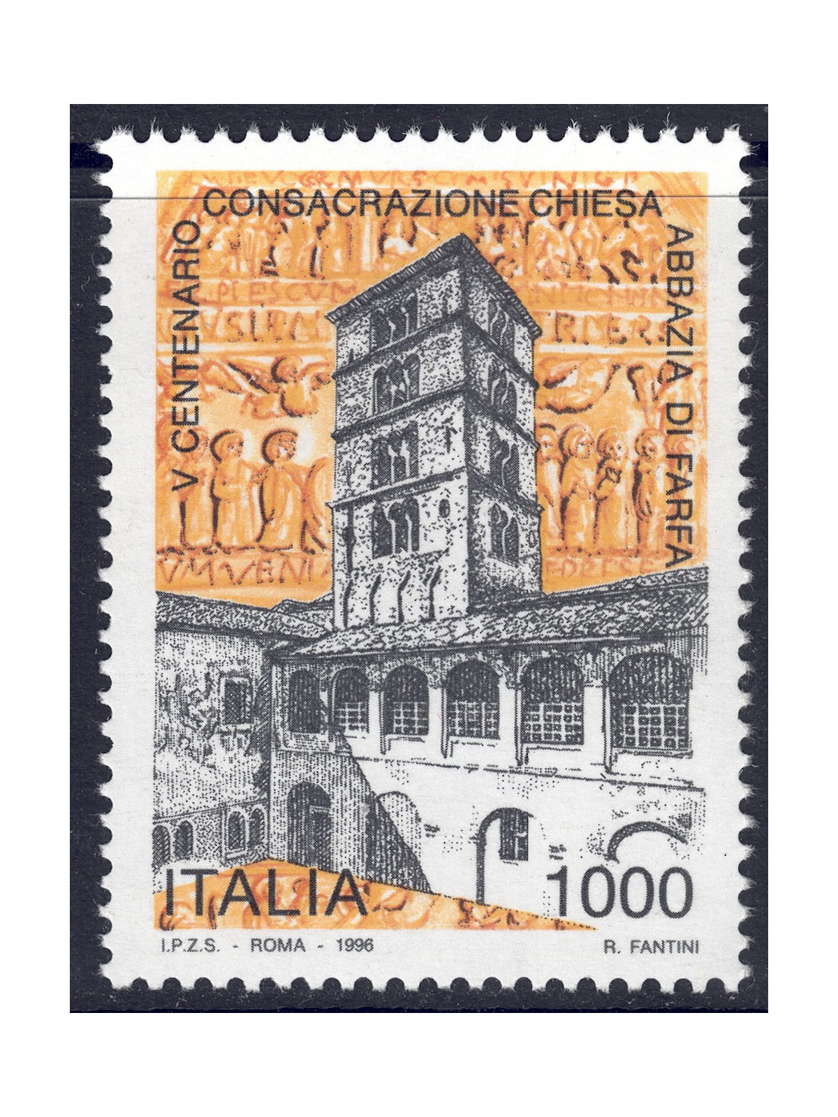 ITALY 1996 Farfa Abbey MNH**