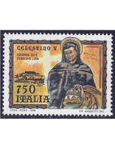 ITALY 1996 Pope Celestine V MNH**