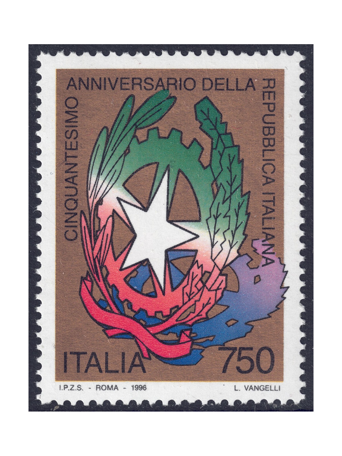 ITALY 1996 Anniversary of the Republic MNH**