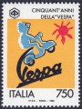 ITALIA 1996 Anniversario Vespa MNH**