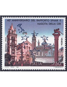 ITALIA 1996 Anniversario CEE MNH**