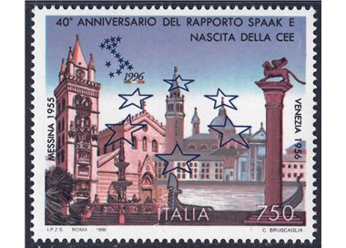 ITALIA 1996 Anniversario CEE MNH**