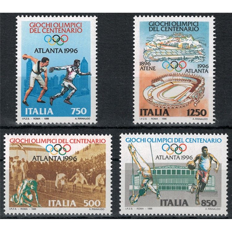 ITALY 1996 Olympic Games 4v MNH**