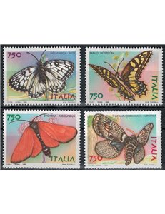 ITALY 1996 Butterflies 4v MNH**