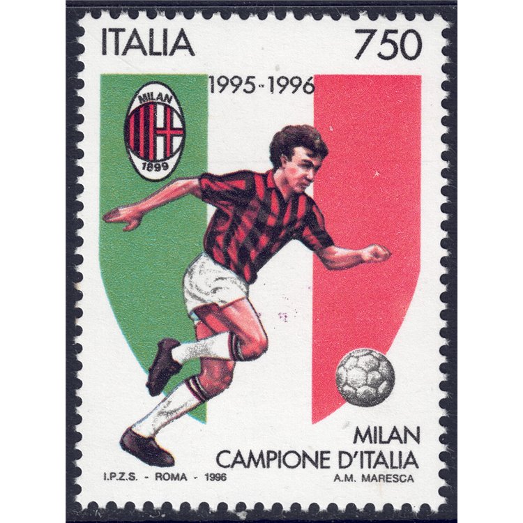 ITALY 1996 Milan Italian Champions MNH**