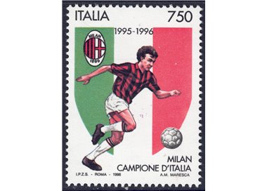 ITALIA 1996 Milan campione d'Italia MNH**