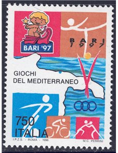 ITALY 1996 Mediterranean Games MNH**