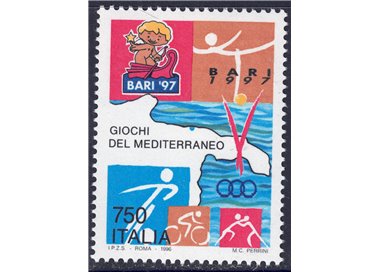 ITALIA 1996 Giochi del Mediterraneo MNH**
