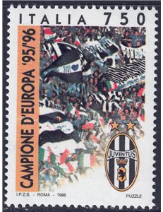 ITALY 1996 Juventus European champions MNH**